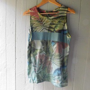 🌿 Tropical Green Tank Top